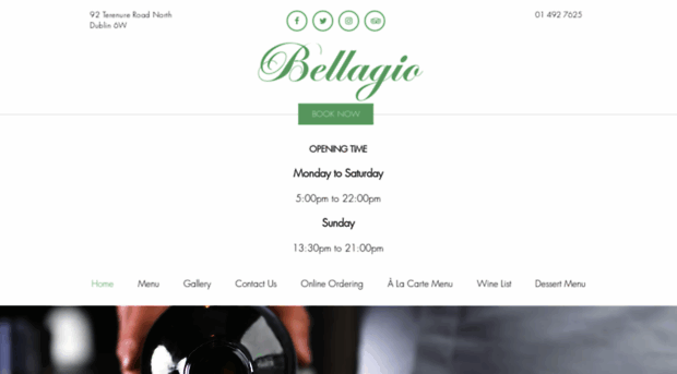 bellagiorestaurant.ie