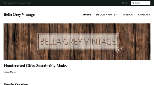 bellagreyvintage.com