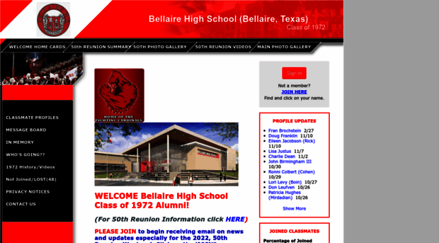 bellairehigh72.com