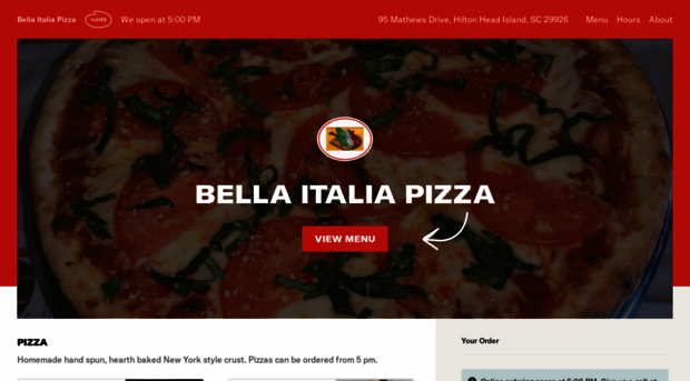 bellaitaliapizzahiltonheadisland.com