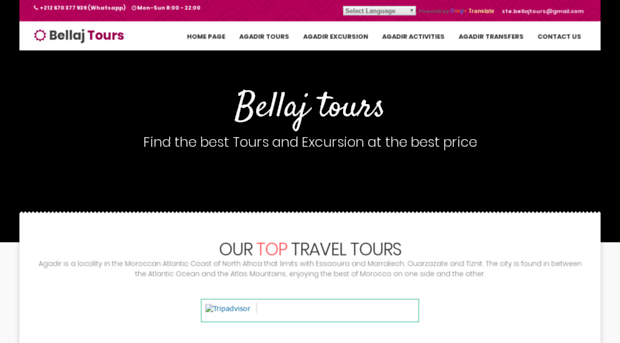 bellajtours.com