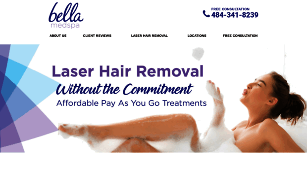 bellalaserhairremoval.com