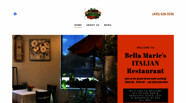 bellamariespizzeria.com