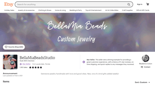 bellamiabeads.com