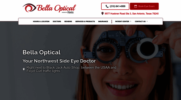 bellaopticalsa.com