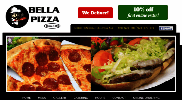 bellapizza.us