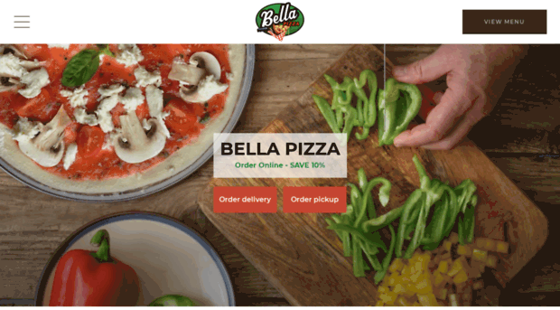 bellapizzaorder.com