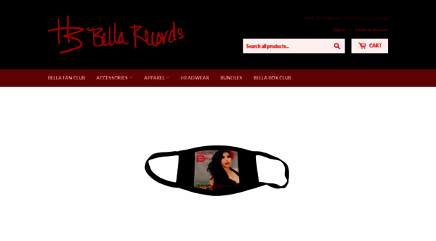 bellarecordsmerch.com