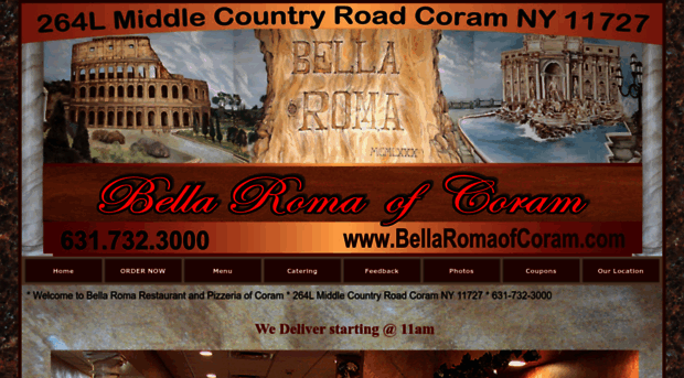 bellaromaofcoram.com