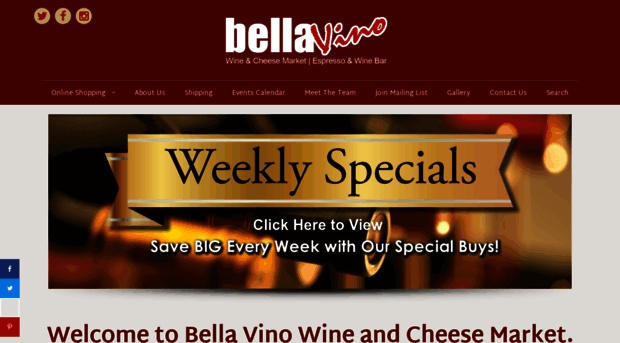 bellavinowinemarket.com