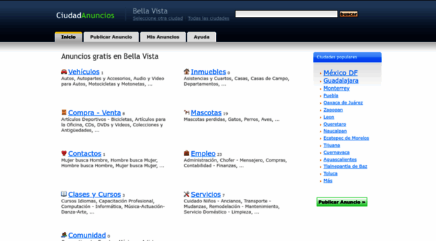 bellavista.ciudadanuncios.com.mx