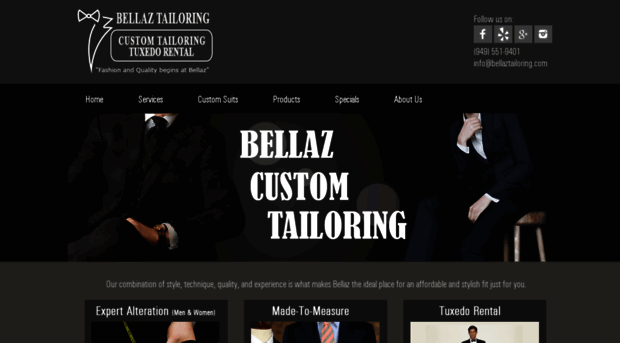 bellaztuxedo.com