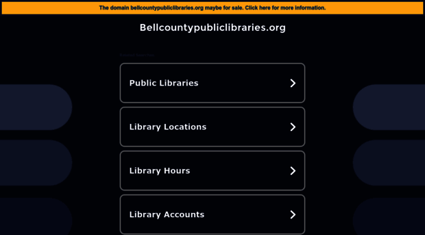 bellcountypubliclibraries.org