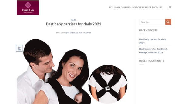 bellebabycarriers.com