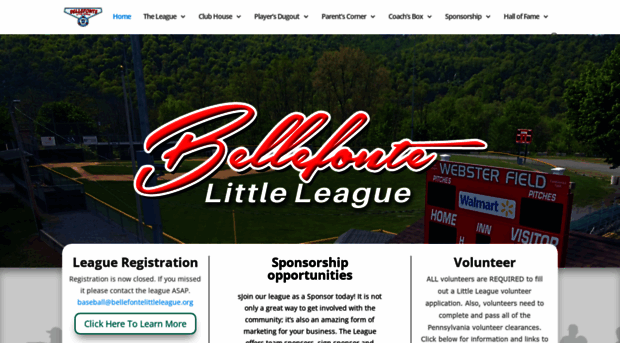 bellefontelittleleague.org