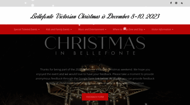 bellefontevictorianchristmas.com