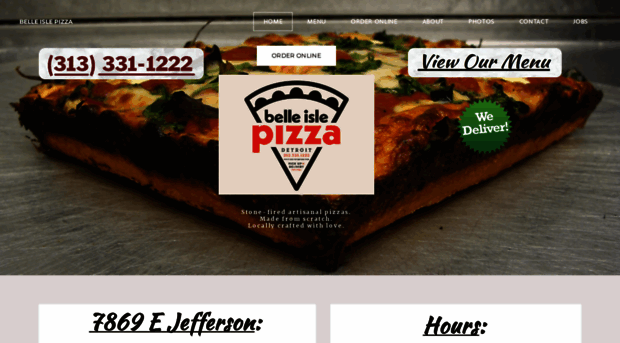 belleislepizza.com