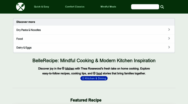 bellerecipe.com