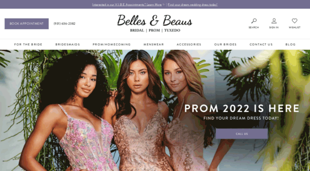 bellesandbeausformal.com