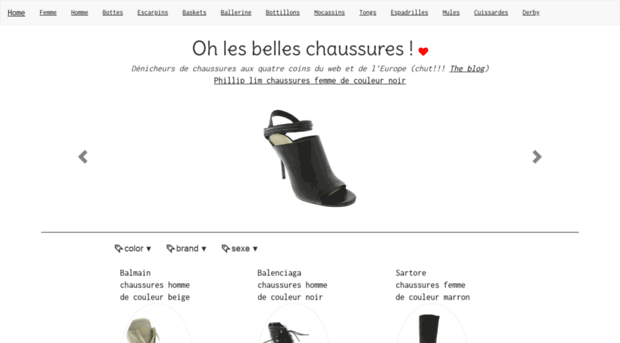 belleschaussures.com