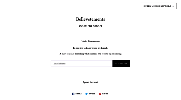bellevetements.com