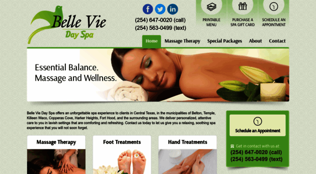 belleviedayspa.com