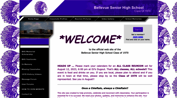 bellevuehighschool1970.com