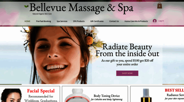 bellevuemassagespa.com