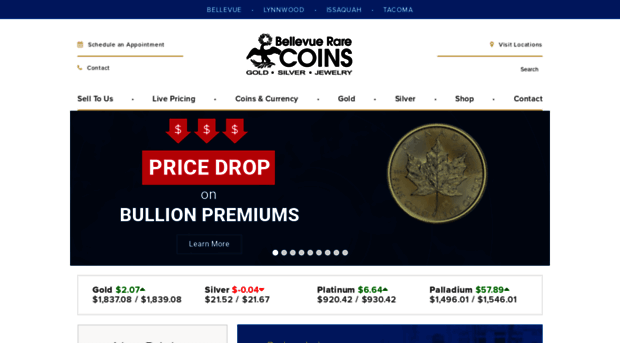 bellevuerarecoins.com