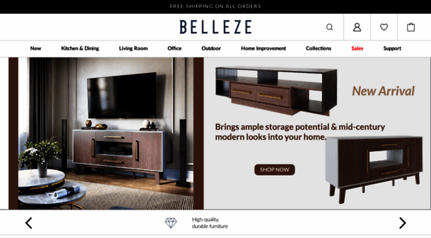 bellezefurniture.com