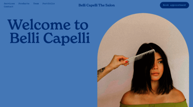 bellicapellithesalon.com