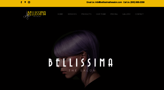 bellissimathesalon.com