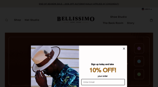 bellissimohats.com