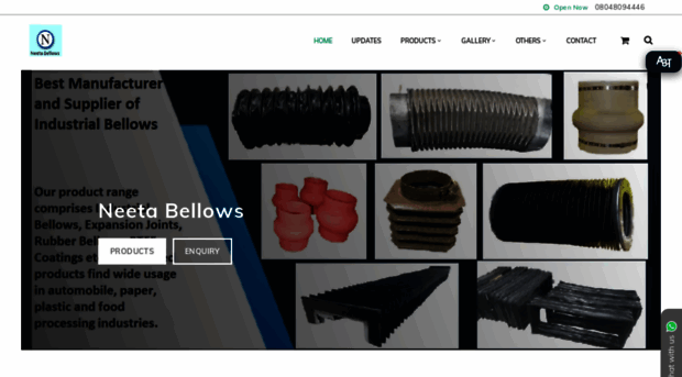 bellowsmanufacturer.com