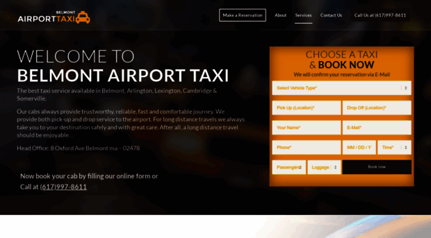 belmontairporttaxi.com