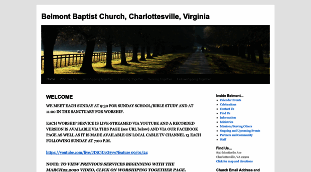 belmontbaptistcville.org