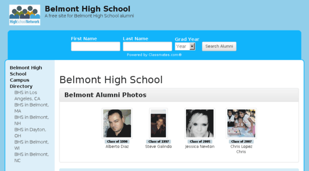 belmonthighschoolalumni.com