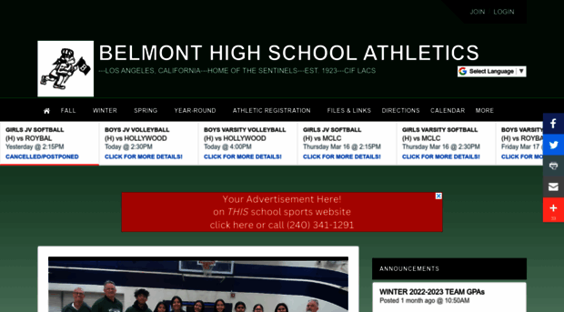 belmonthighschoolca.bigteams.com