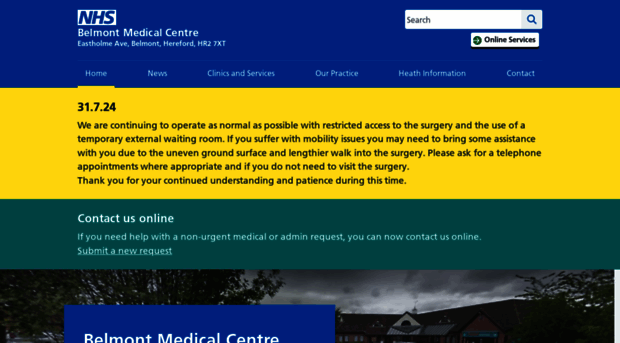 belmontmedicalcentre.co.uk