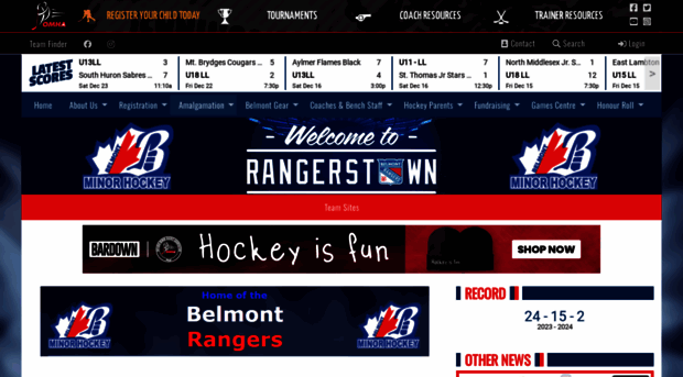 belmontminorhockey.ca