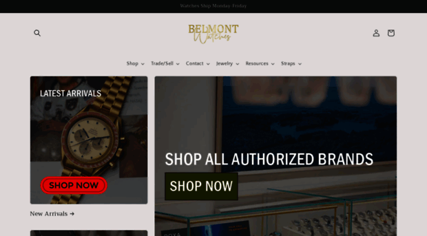 belmontwatches.com