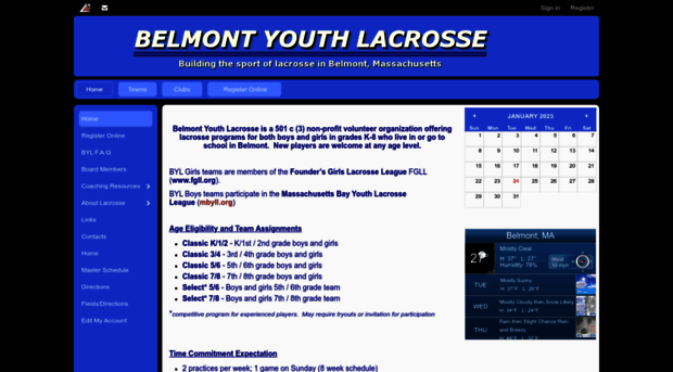 belmontyouthlacrosse.org