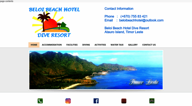 beloibeachhoteltimorleste.com