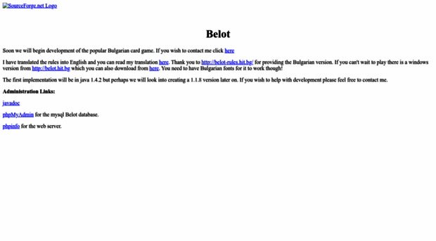 belot.sourceforge.net