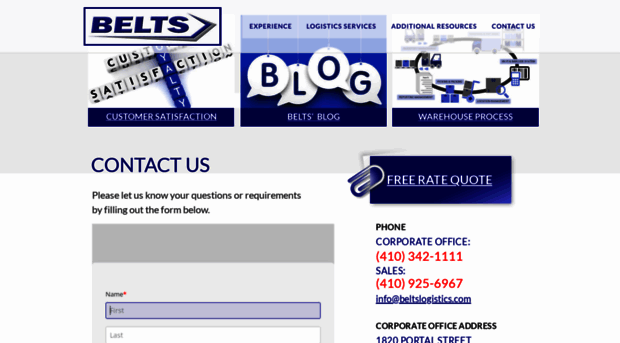 beltslogistics.com