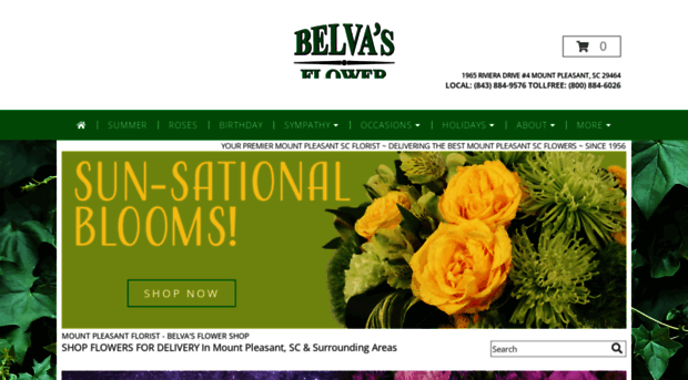 belvasflowershop.net