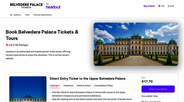 belvederepalacetickets.com