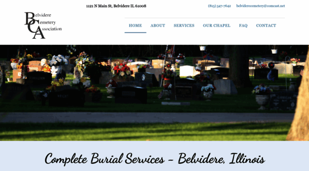 belviderecemetery.com