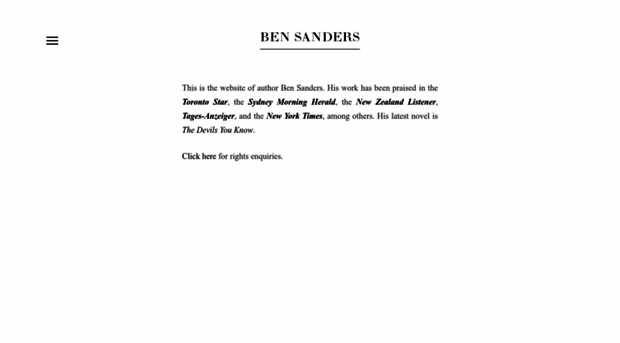 ben-sanders.com