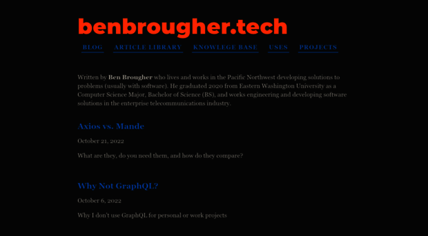 benbrougher.tech